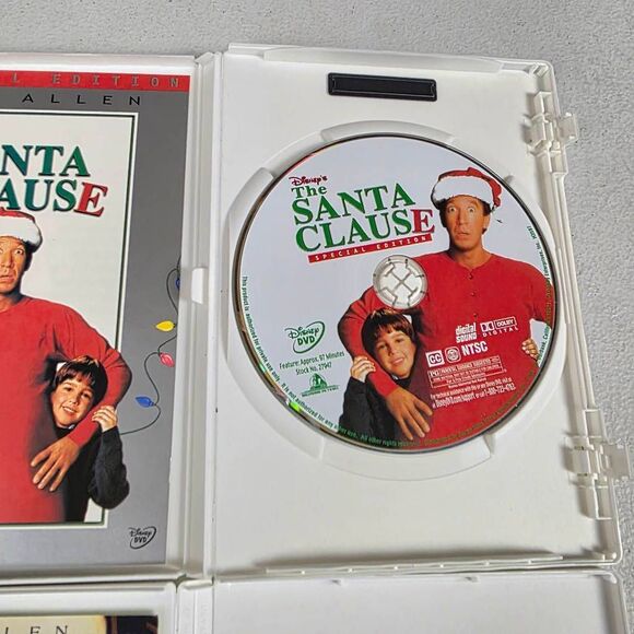 Disney Santa Clause 1 & 2 DVD Lot Tim Allen - Picture 3 of 5
